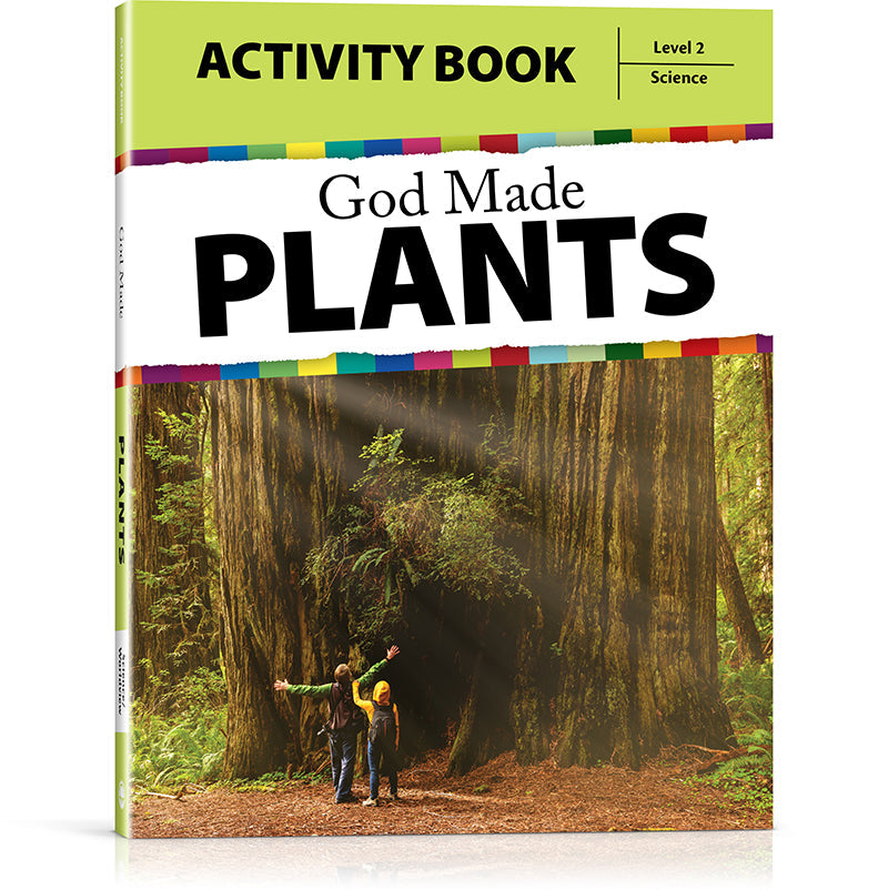 God Made Plants Activity Book - Scratch and Dent