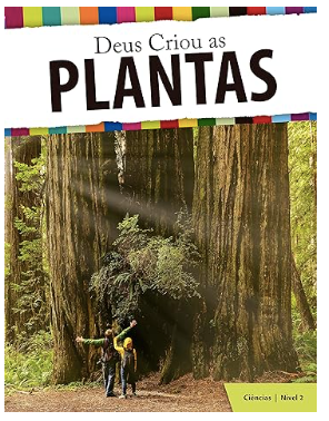 God Made Plants Textbook (Portuguese)