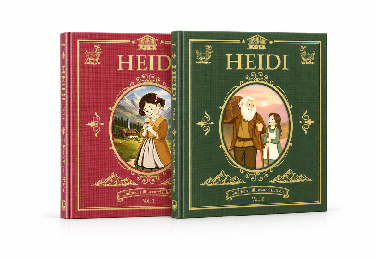 Heidi Illustrated Volume 1 & 2 Set