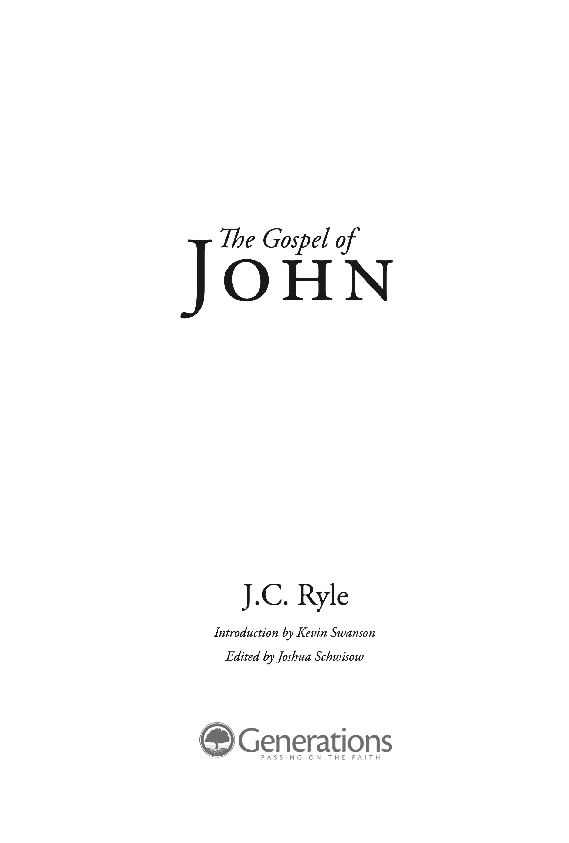 The Gospel of John