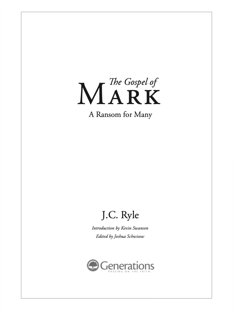 The Gospel of Mark