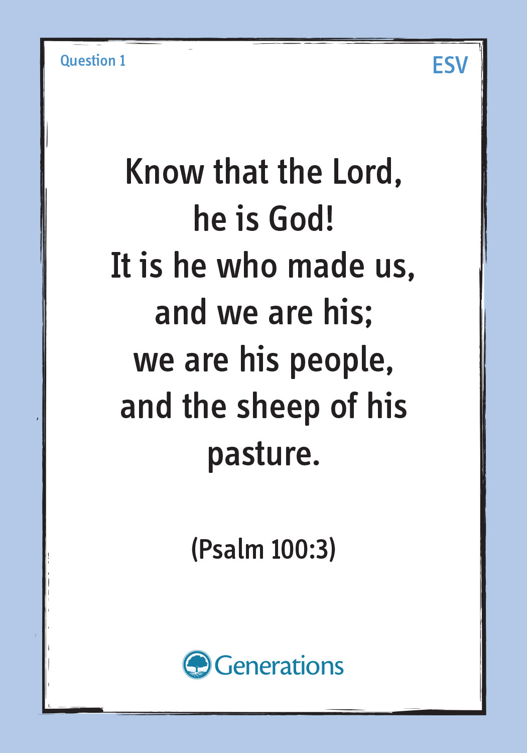 Teach Me the Faith Scripture Memory Cards