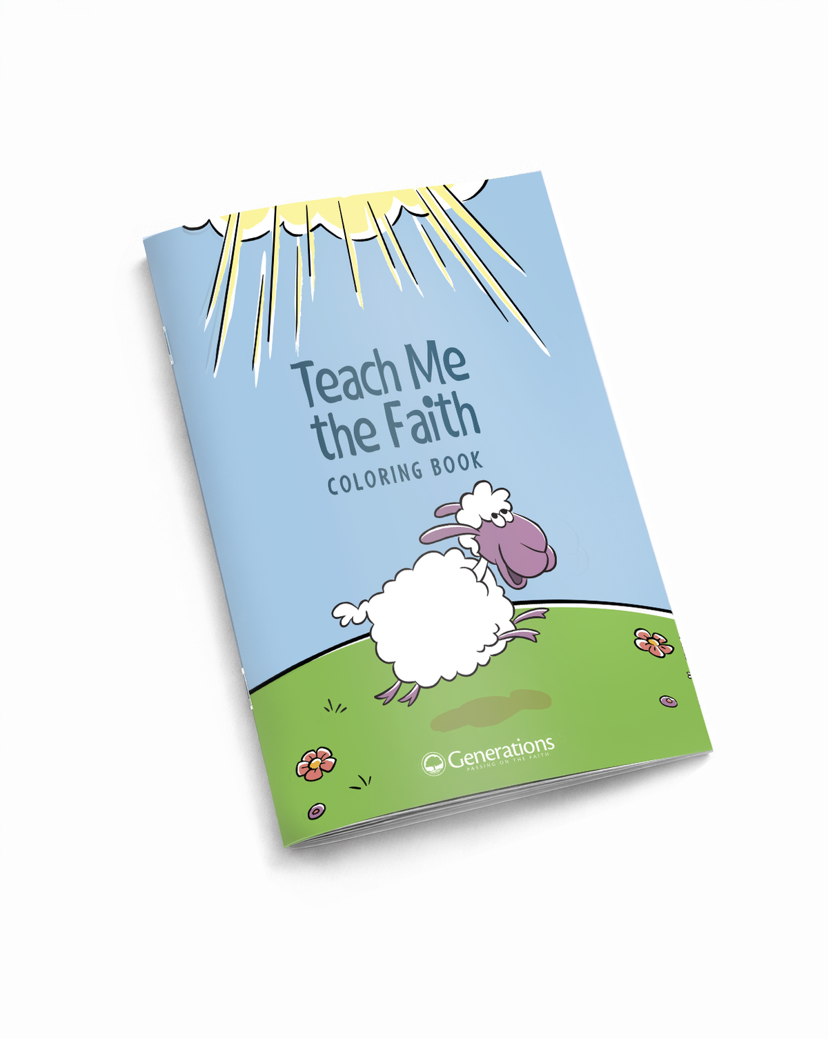 Teach Me the Faith Coloring Book cover