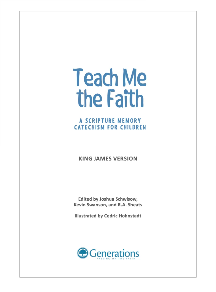 Teach Me the Faith
