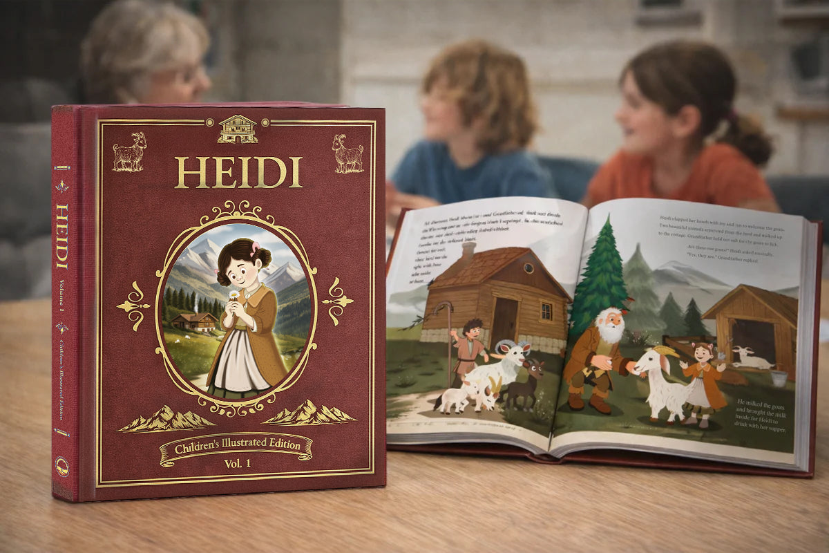 Heidi Children’s Illustrated Edition – Volume 1