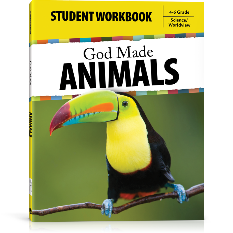 God Made Animals Student Workbook