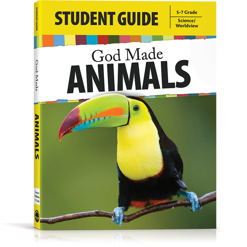 God Made Animals Student Workbook - Scratch and Dent