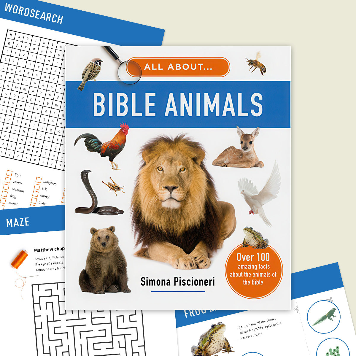 All About Bible Animals Activity Booklet