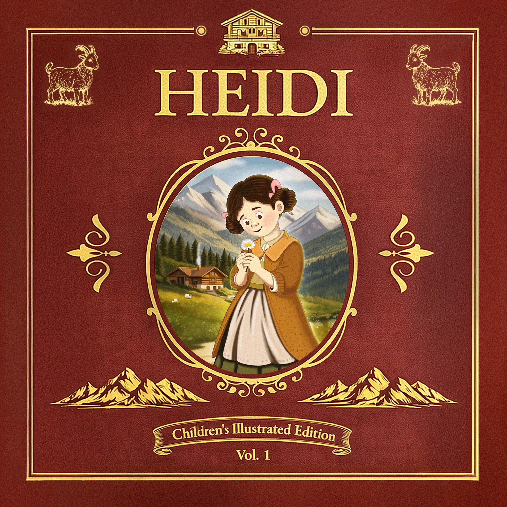 Heidi Children’s Illustrated Edition – Volume 1 - Audiobook