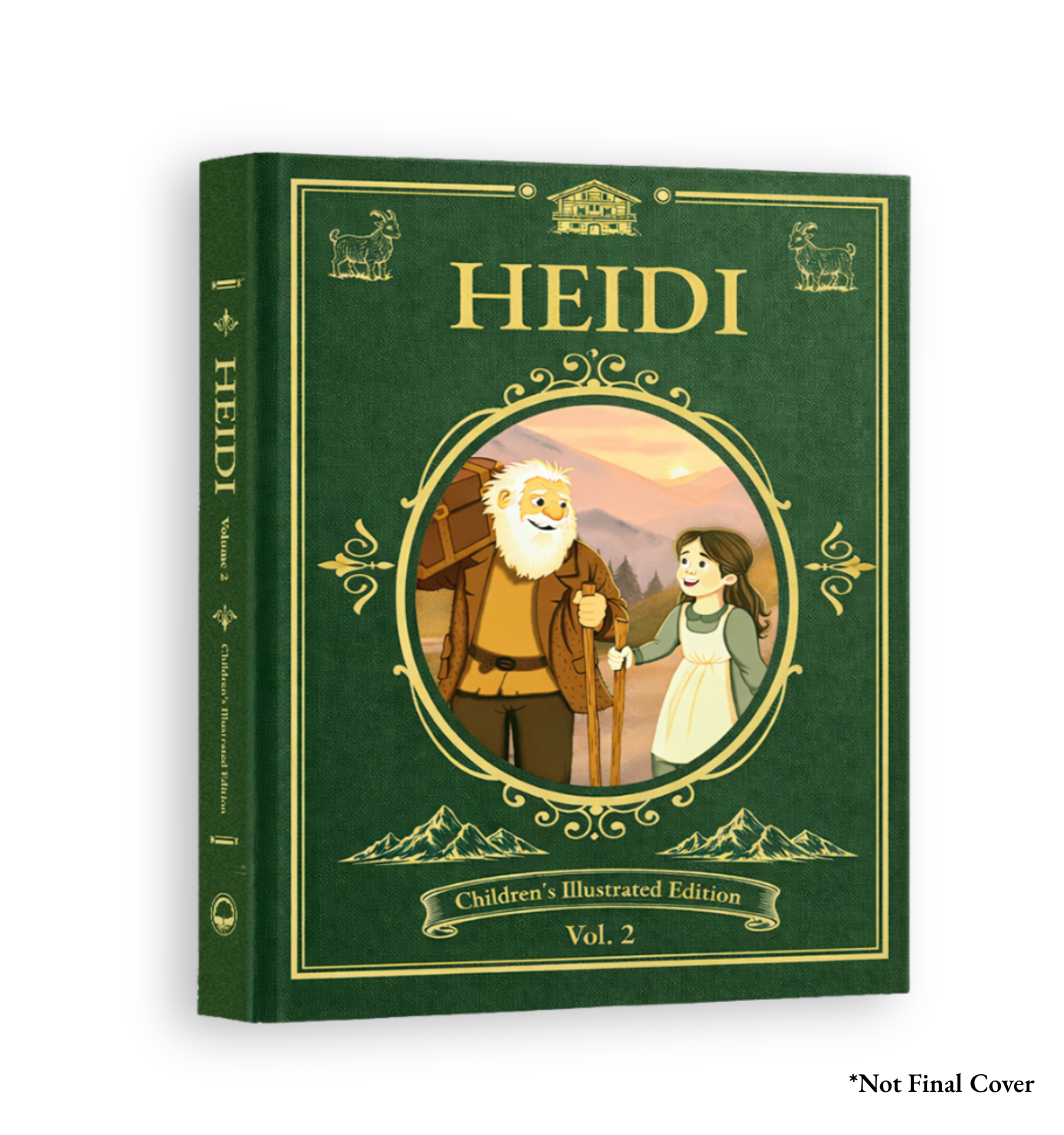 Heidi Children’s Illustrated Edition – Volume 2