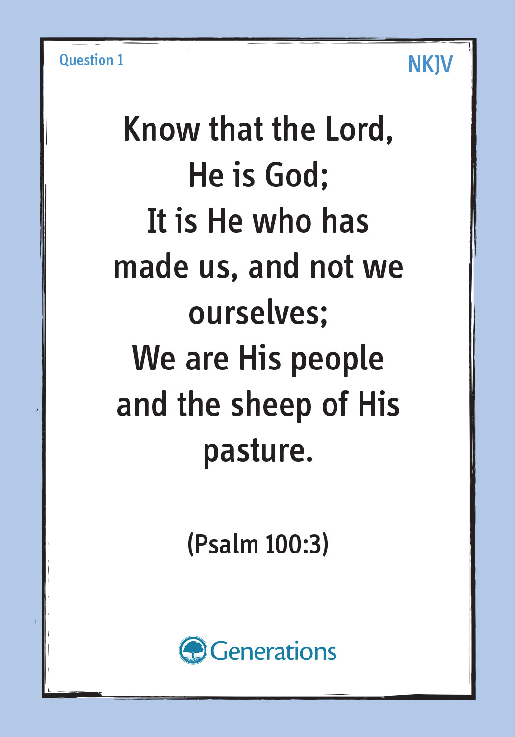 Teach Me the Faith Scripture Memory Cards