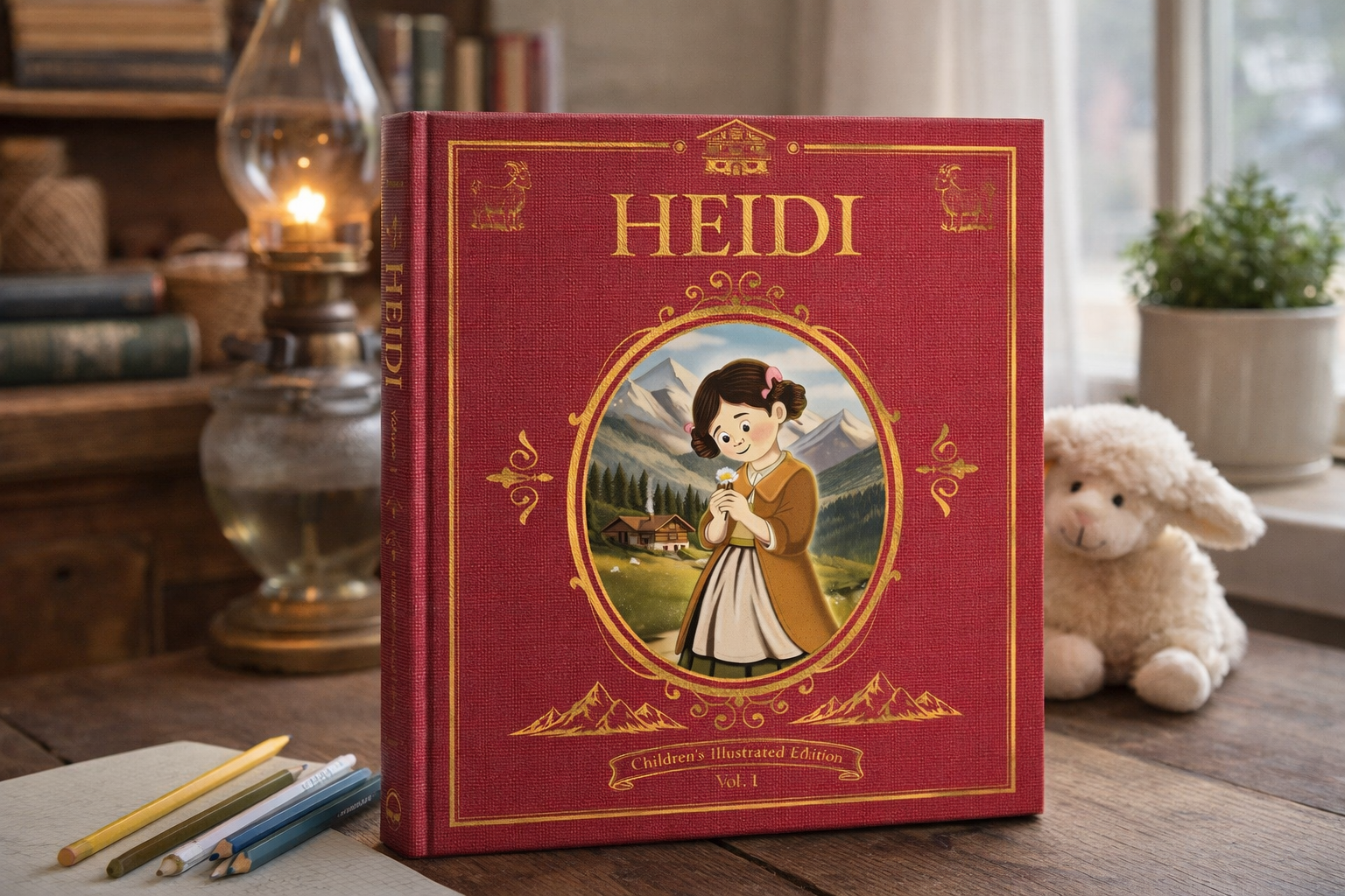 Heidi Children’s Illustrated Edition – Volume 1