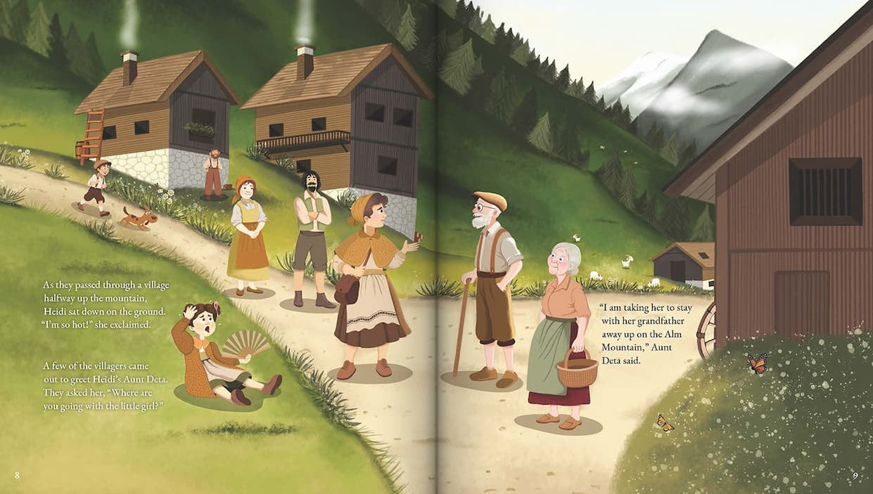Heidi Children’s Illustrated Edition – Volume 1