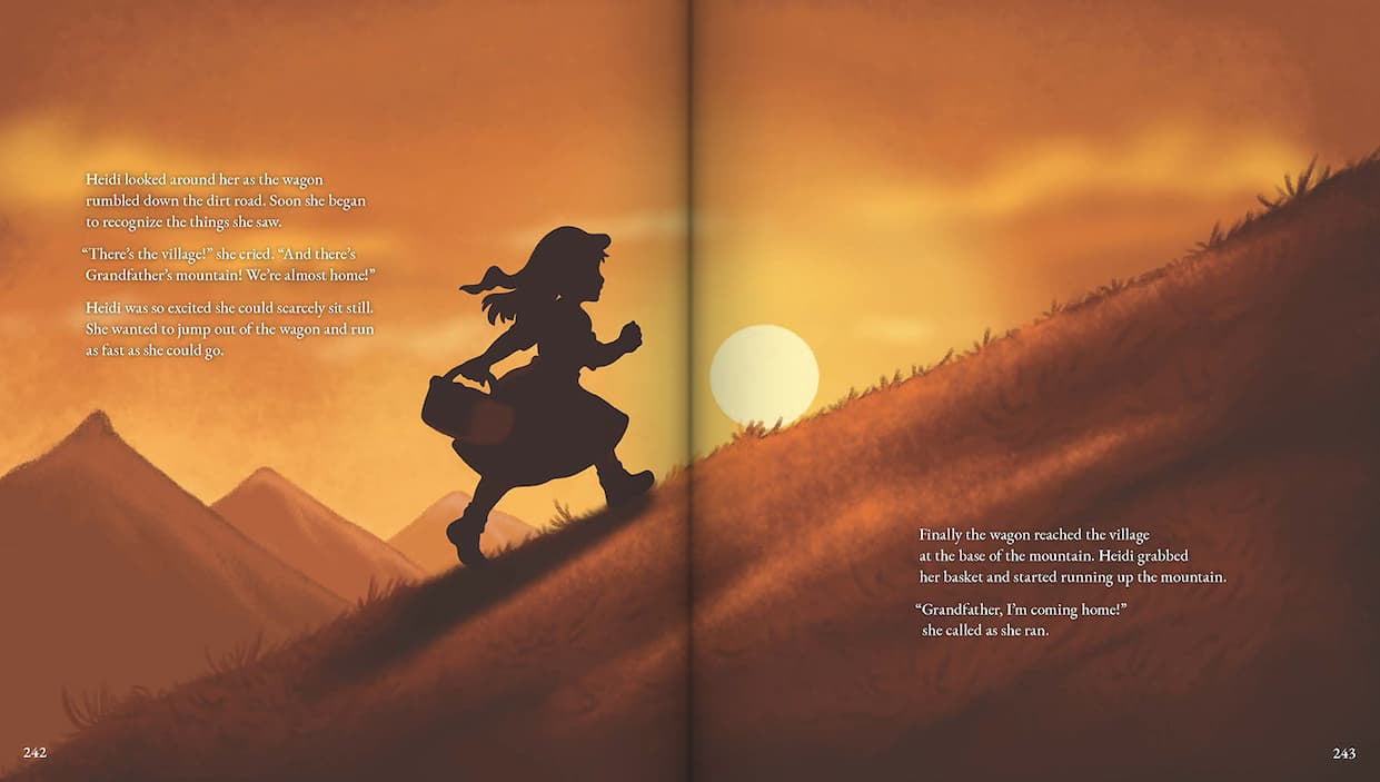 Heidi Children’s Illustrated Edition – Volume 1