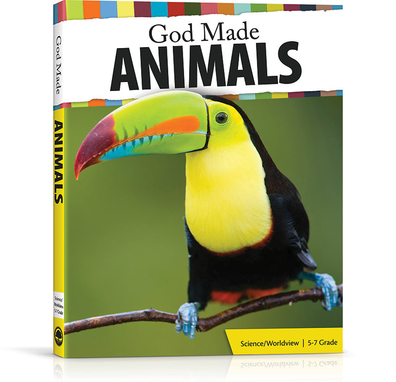 God Made Animals Textbook - Scratch and Dent