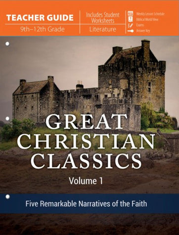 Great Christian Classics (Vol. 1) - Teacher Guide